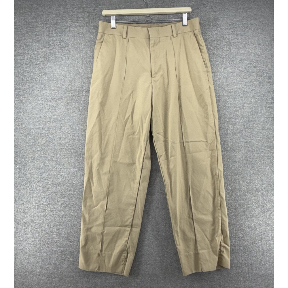 COS Wide Leg Pants in Khaki